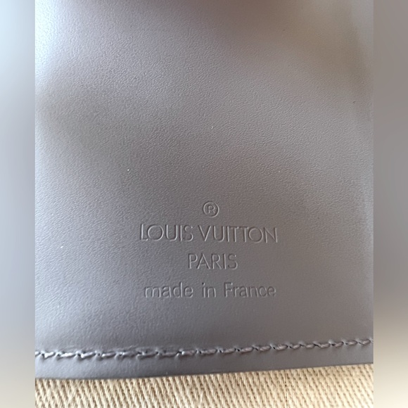 LOUIS VUITTON AUTHENTIC EPI PORTE FEIULLE ELASTIQUE TRIFOLD WALLET - Picture 12 of 12